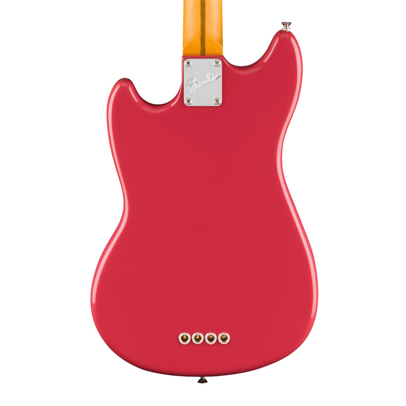Fender American Professional Classic Mustang Electric Bass - Maple - Faded Dakota Red