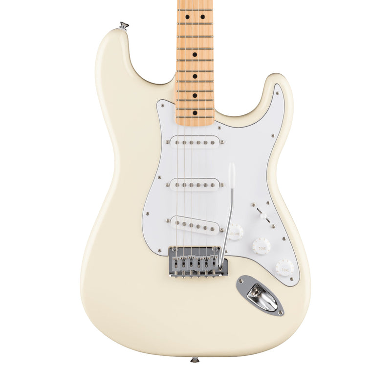 Fender Standard Stratocaster Electric Guitar - Maple - Olympic White