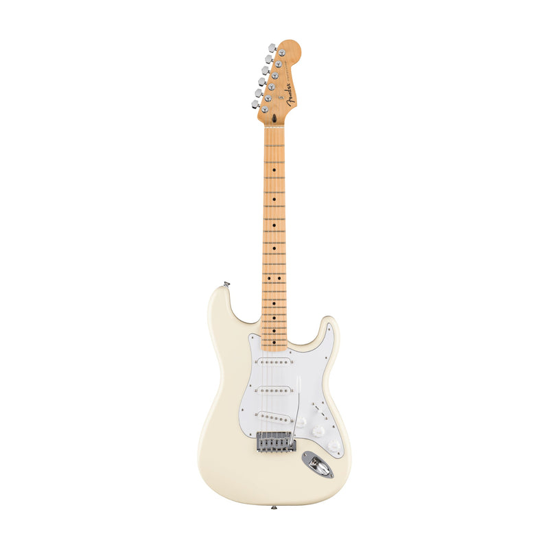 Fender Standard Stratocaster Electric Guitar - Maple - Olympic White