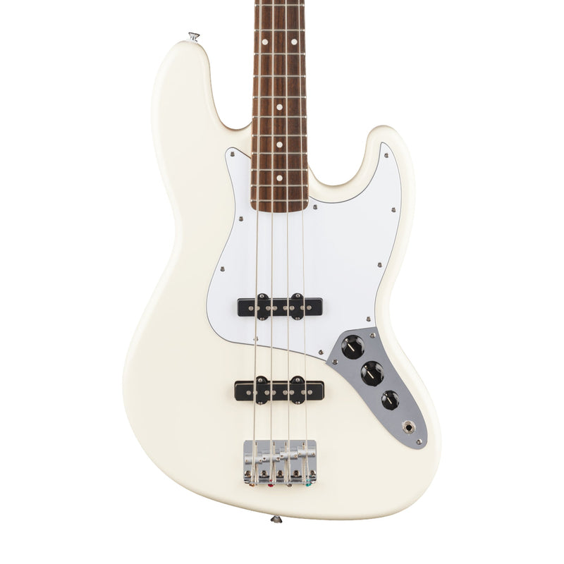 Fender Standard Jazz Electric Bass - Indian Laurel - Olympic White