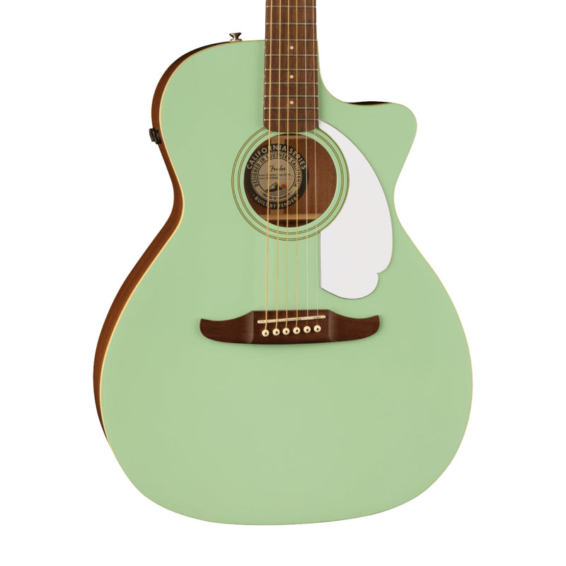 Fender Newporter Player Acoustic-Electric Guitar - Surf Green