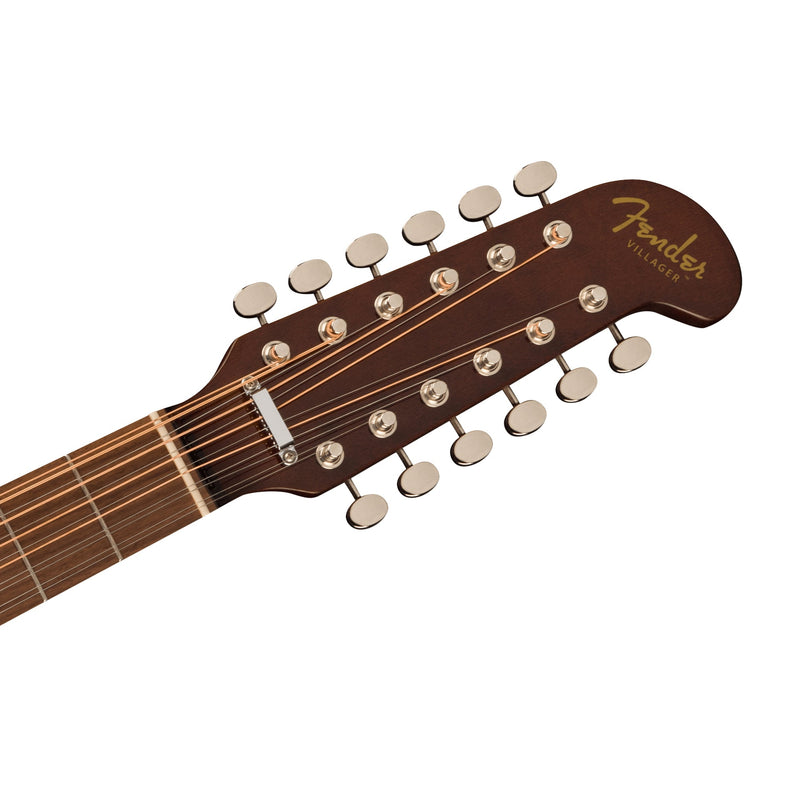 Fender Villager 12-String Acoustic-Electric Guitar - Aged Natural