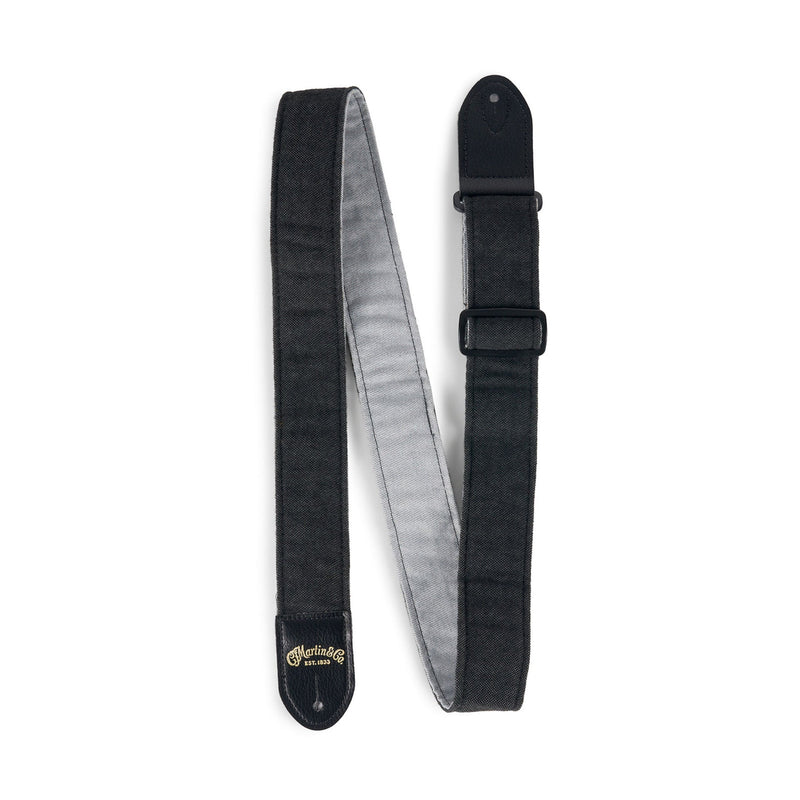 Martin Seawool Charcoal Tweed Guitar Strap