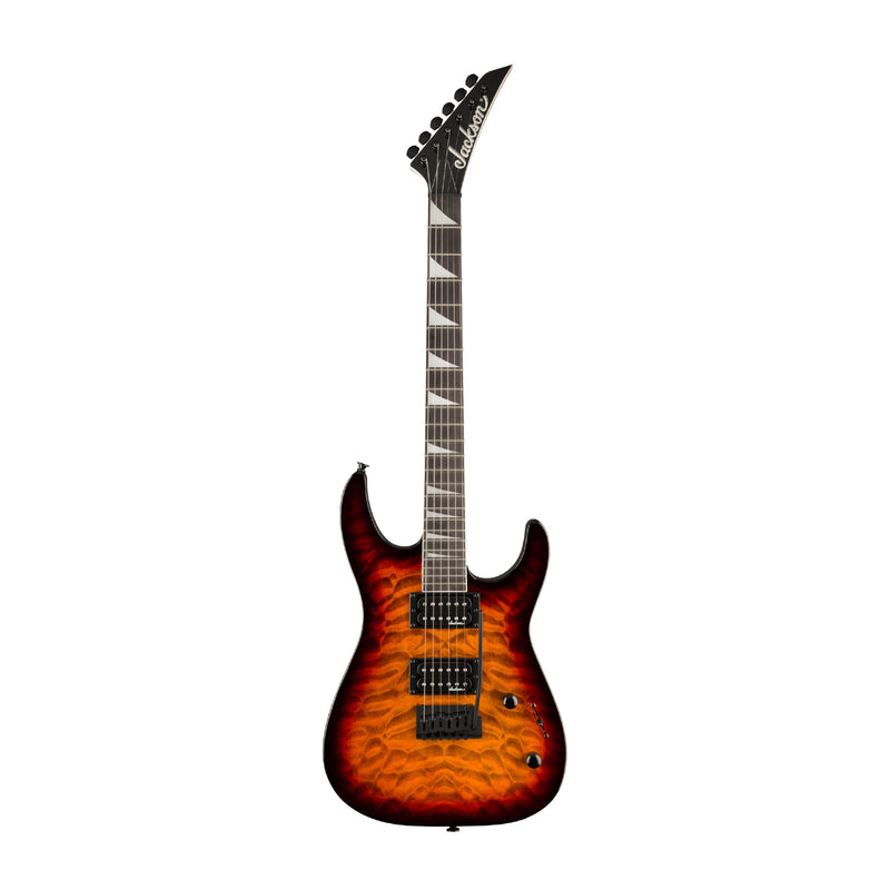 Jackson JS Series Dinky JS20 DKQ 2PT Electric Guitar - Transparent Tobacco Burst