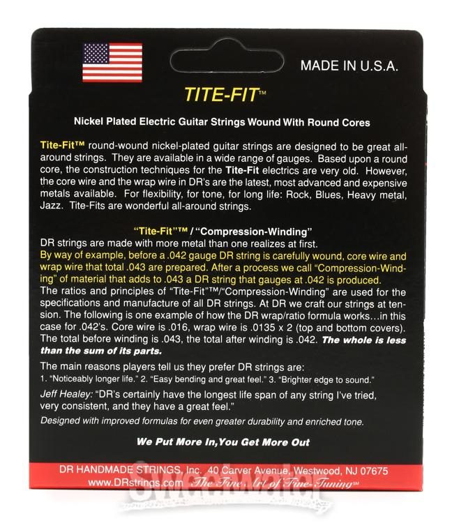 DR Strings Stg Medium-Tite 10-46 - MT10