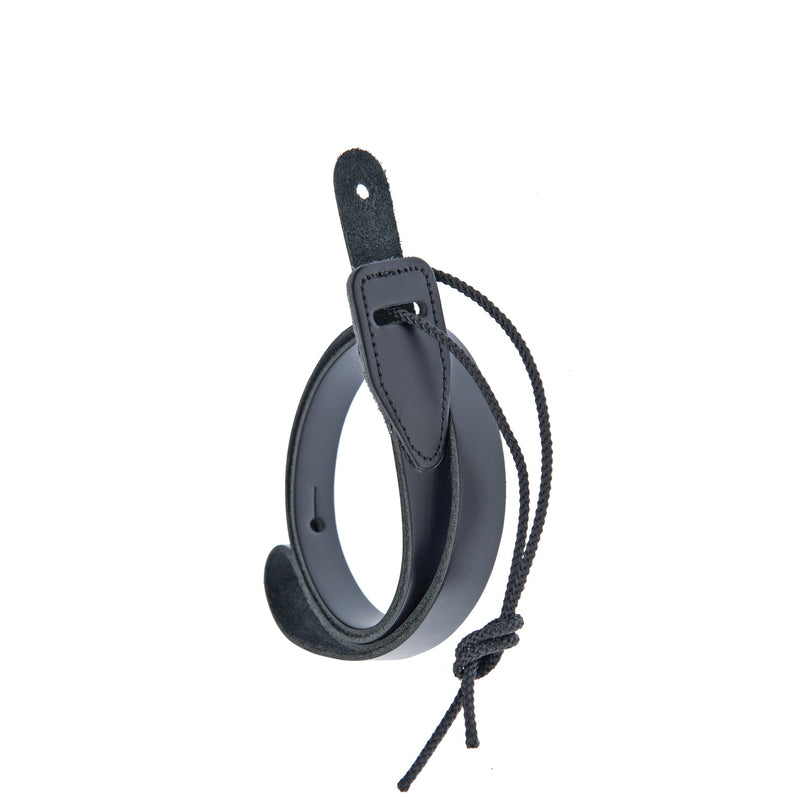 D'Addario Leather Mandolin Strap Black