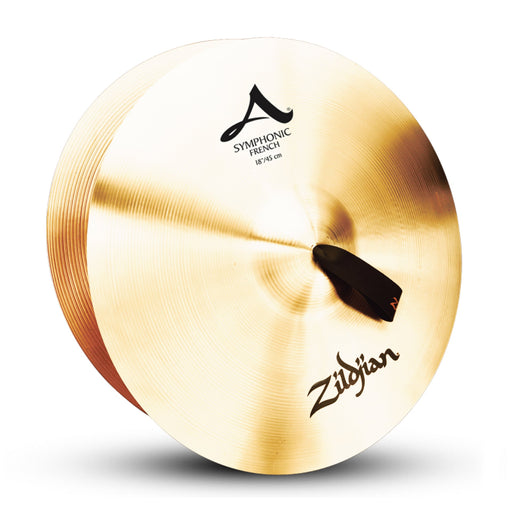 Zildjian 18" A Series Symphonic French Tone - Pair - Tarpley Music Company, Inc.