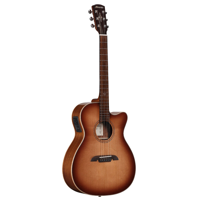 Alvarez AFA95CESHB Artist Elite OM Acoustic-Electric Guitar