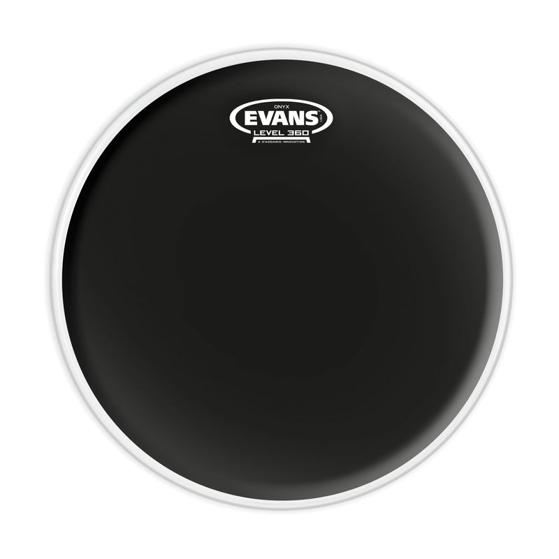 Evans 12" Onyx Snare/Tom/Timbale - Tarpley Music Company, Inc.