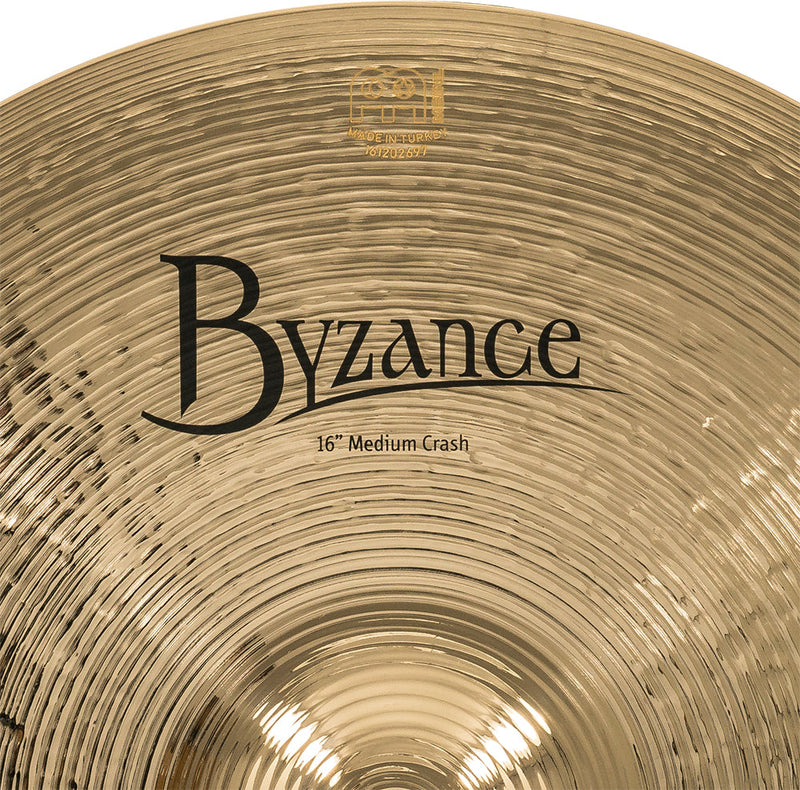 Meinl Byzance 16" Brilliant Medium Crash