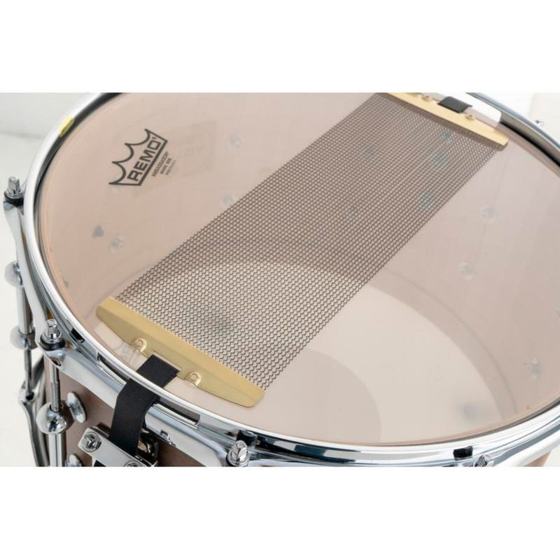 Dixon Gregg Bissonette Big Bud Signature Snare Drum - 8″ x 14″ - Walnut/Maple