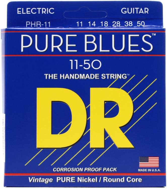 DR Strings Stg Set Pure Blues Hvy - PHR11