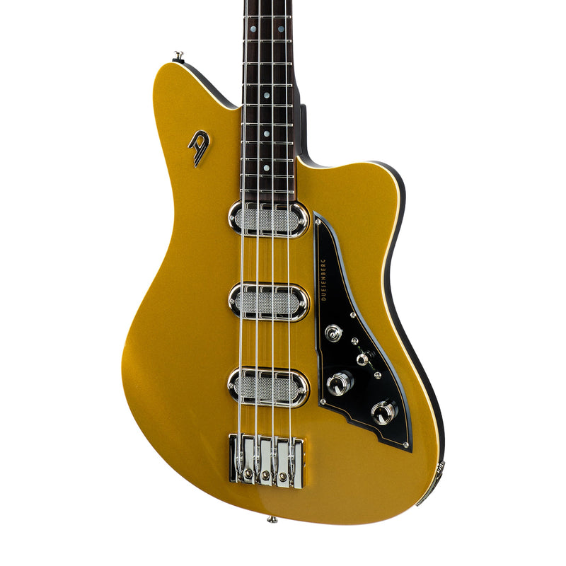 Duesenberg Triton Electric Longscale Bass Guitar - Gold Top