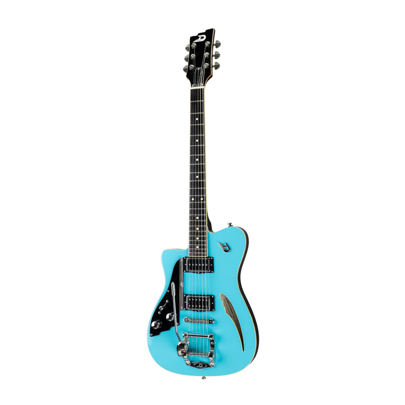 Duesenberg Caribou Lefthand Tremolo Electric Guitar - Narvik Blue
