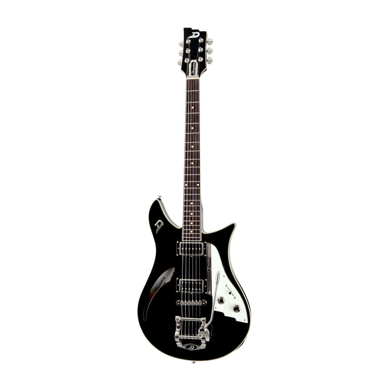 Duesenberg Double Cat Tremolo Electric Guitar - Black