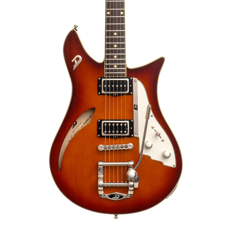 Duesenberg Double Cat Tremolo Electric Guitar - Vintage Burst