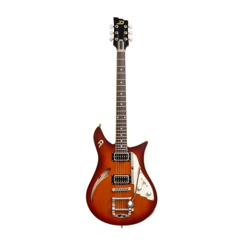 Duesenberg Double Cat Tremolo Electric Guitar - Vintage Burst