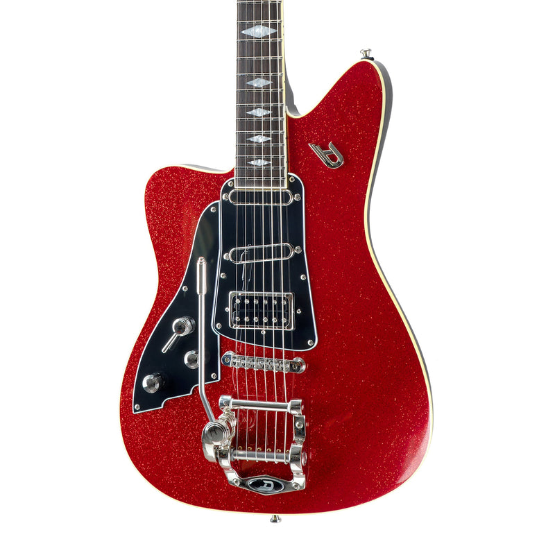 Duesenberg Paloma Lefthand Electric Guitar - Red Sparkle
