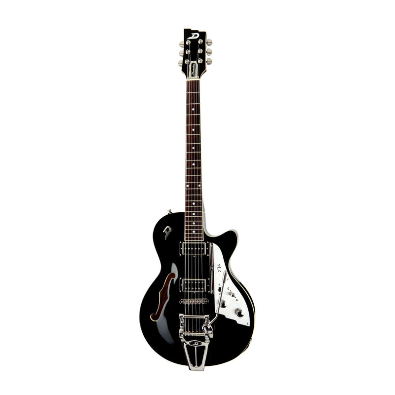 Duesenberg Starplayer TV+ Electric Guitar with Piezo Pickup - Black