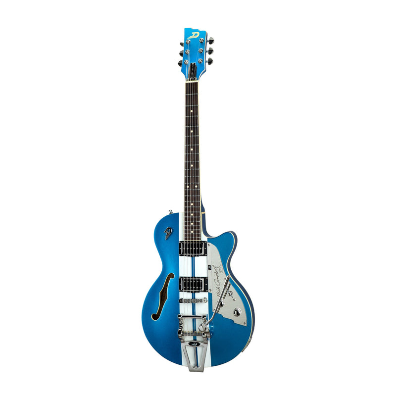 Duesenberg Alliance Mike Campbell 30th Anniversary Electric Guitar - Blue & White