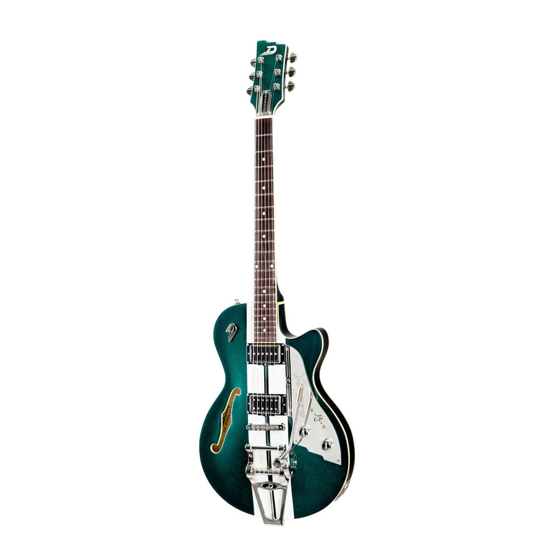 Duesenberg Alliance Mike Campbell 40th Anniversary Electric Guitar - Green & White