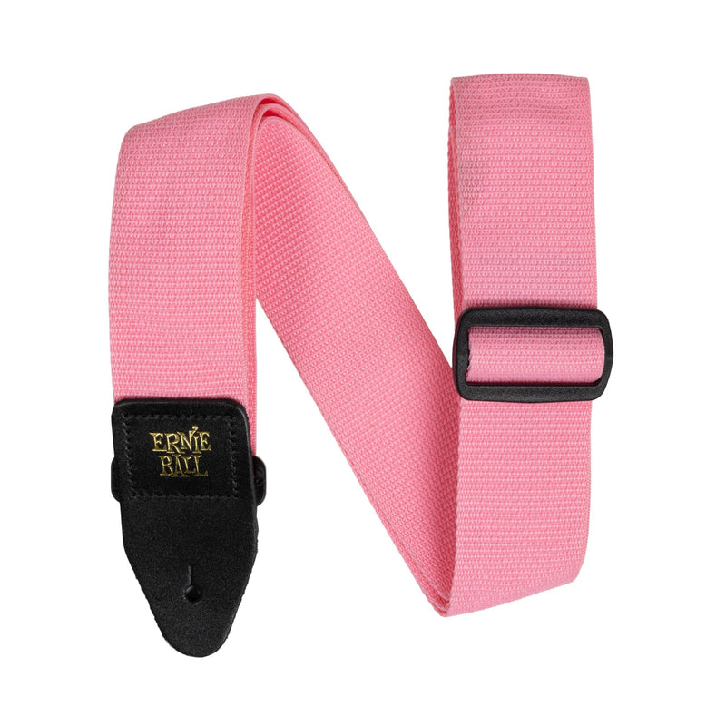 Ernie Ball Polypro Guitar/Bass Strap Pink Sunrise