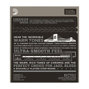D'Addario ECG24 Chromes Flat Wound, Jazz Light, 11-50 - Tarpley Music Company, Inc.