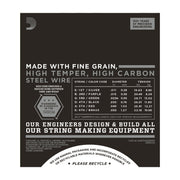 D'Addario ECG24 Chromes Flat Wound, Jazz Light, 11-50 - Tarpley Music Company, Inc.