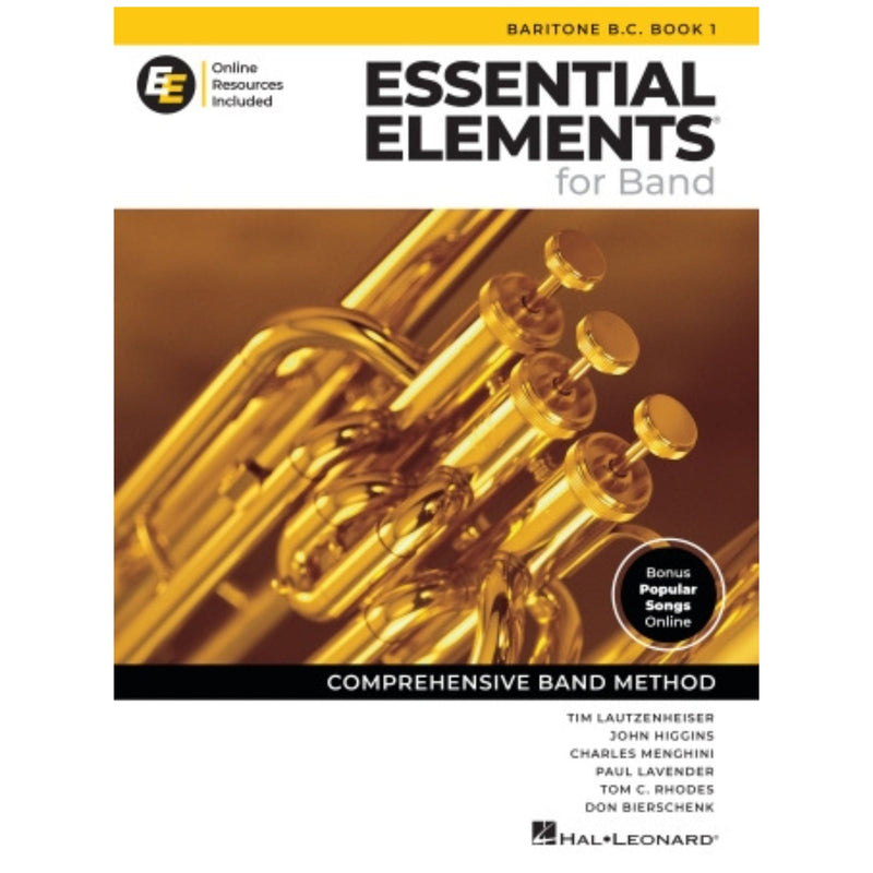 Essential Elements for Band - Baritone B.C. - Book 1