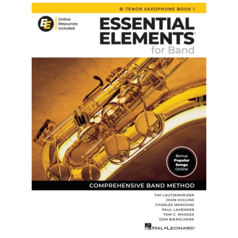 Essential Elements for Band - Bb Tenor Saxophone - Book 1