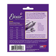 Elixir Acoustic Medium 80/20 Bronze with POLYWEB Coating - Tarpley Music Company, Inc.