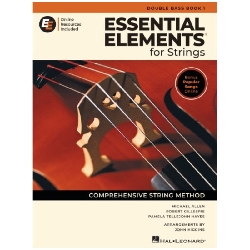 Essential Elements for Strings - Double Bass - Book 1 (2024 Edition)