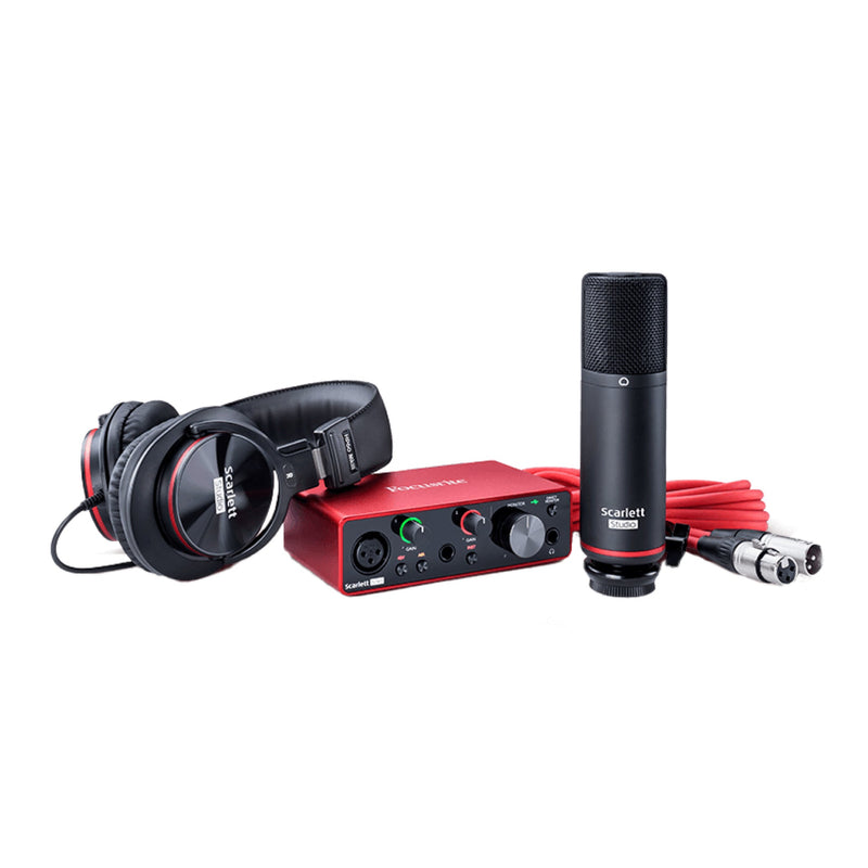 Focusrite Scarlett Solo Studio USB Interface Package