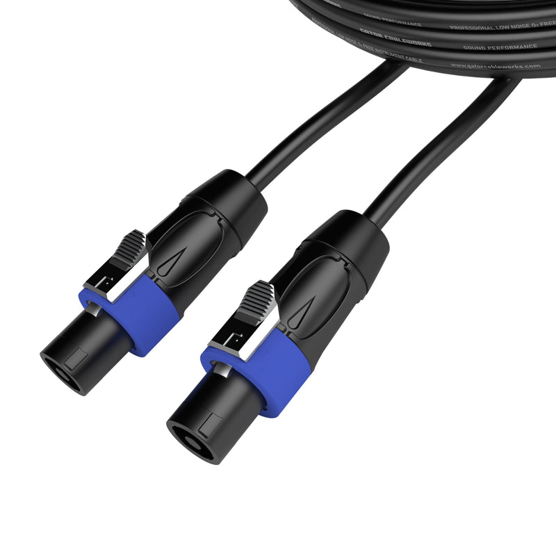 Gator CableWorks Composer Series 6 Foot Twist Lock Connector Speaker Cable