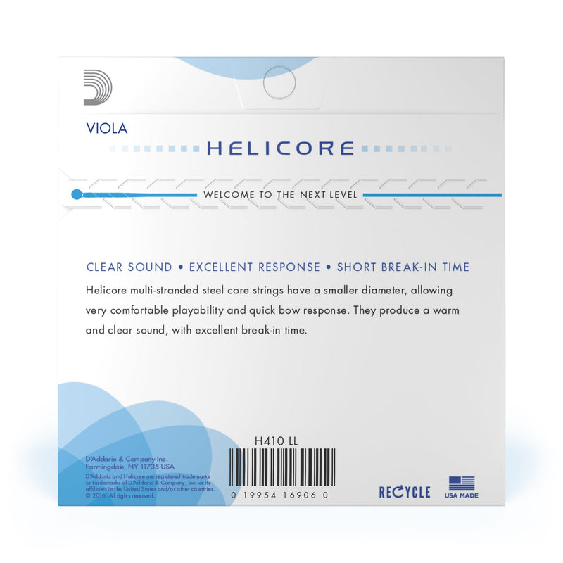 Daddario Helicore Viola String Set
