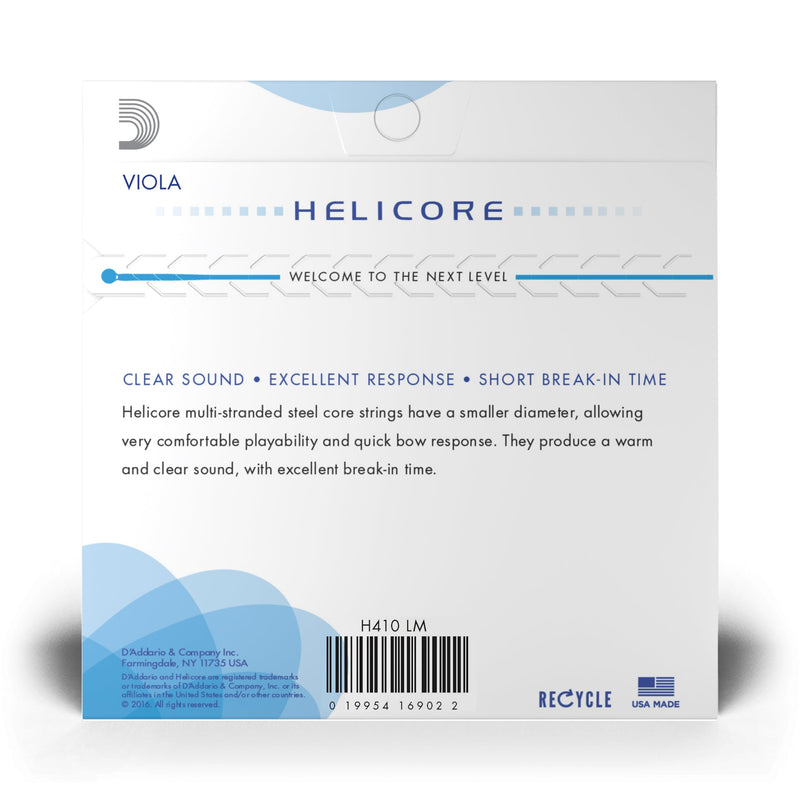 Daddario Helicore Viola String Set