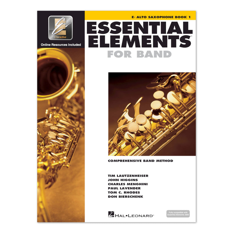 Essential Elements for Band - Eb Alto Saxophone - Book 1 (2024 Edition)