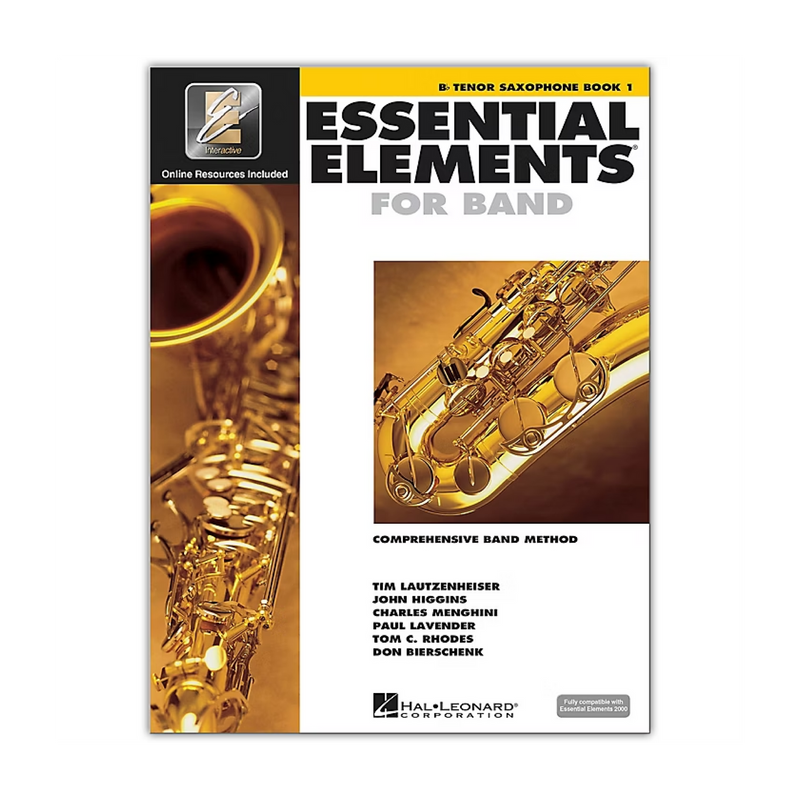 Essential Elements for Band - Tenor Saxophone - Book 1 (2024 Edition)
