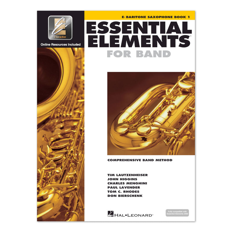 Essential Elements for Band - Eb Baritone Saxophone - Book 1 (2024 Edition)