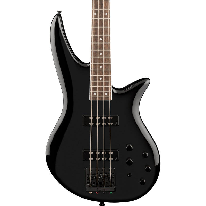 Jackson X Series Spectra SBX IV Electric Bass Guitar - Gloss Black - Laurel