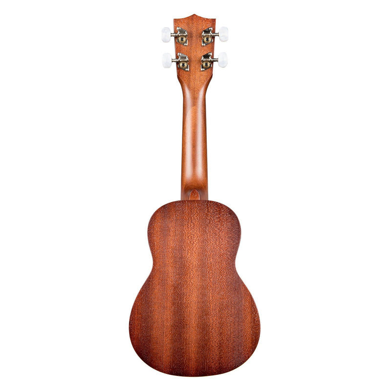 Kala KA-15S-H1 Satin Mahogany Soprano Ukulele w/ Hawaiian Islands