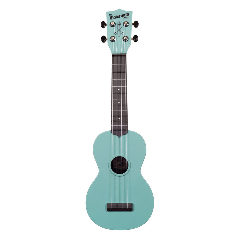 Kala KA-SWG Glow-In-The-Dark Blue Matte Soprano Waterman Ukulele