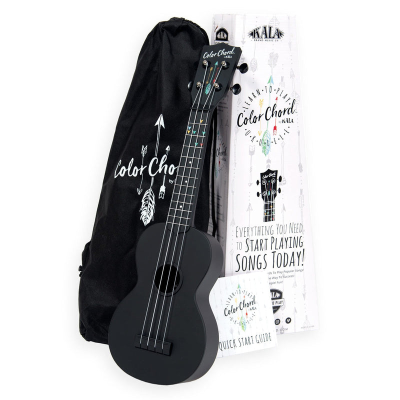 Kala Learn to Play Color Chord Ukulele Starter Kit - KALA-LTP-SCC