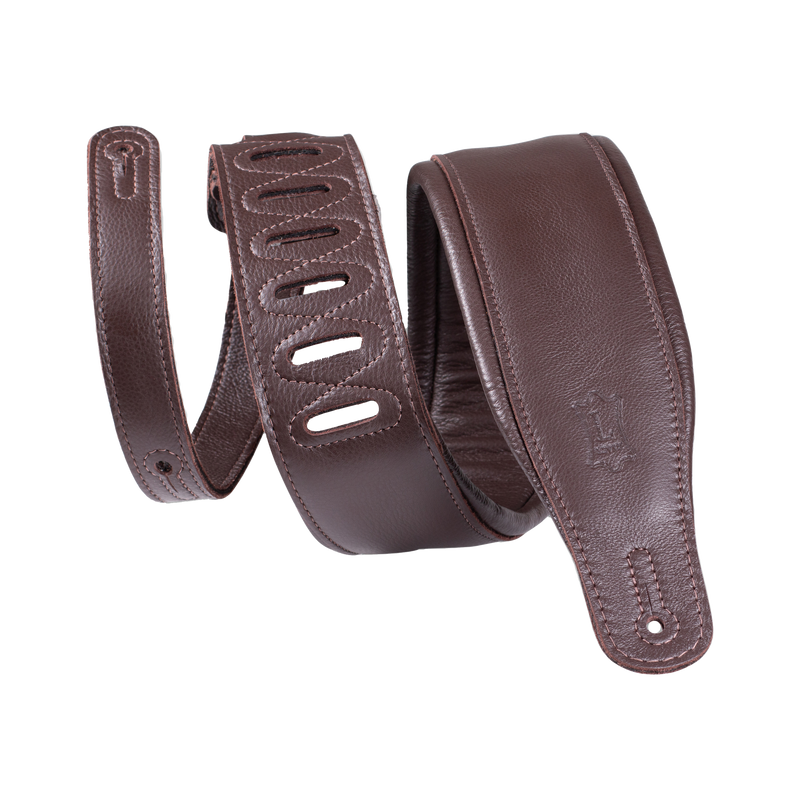 Levys Top Grain Leather Guitar Strap