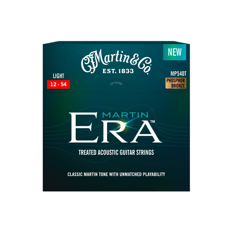 Martin MP540T ERA Treated Acoustic Guitar Strings - Phosphor Bronze - .012-.054 Light