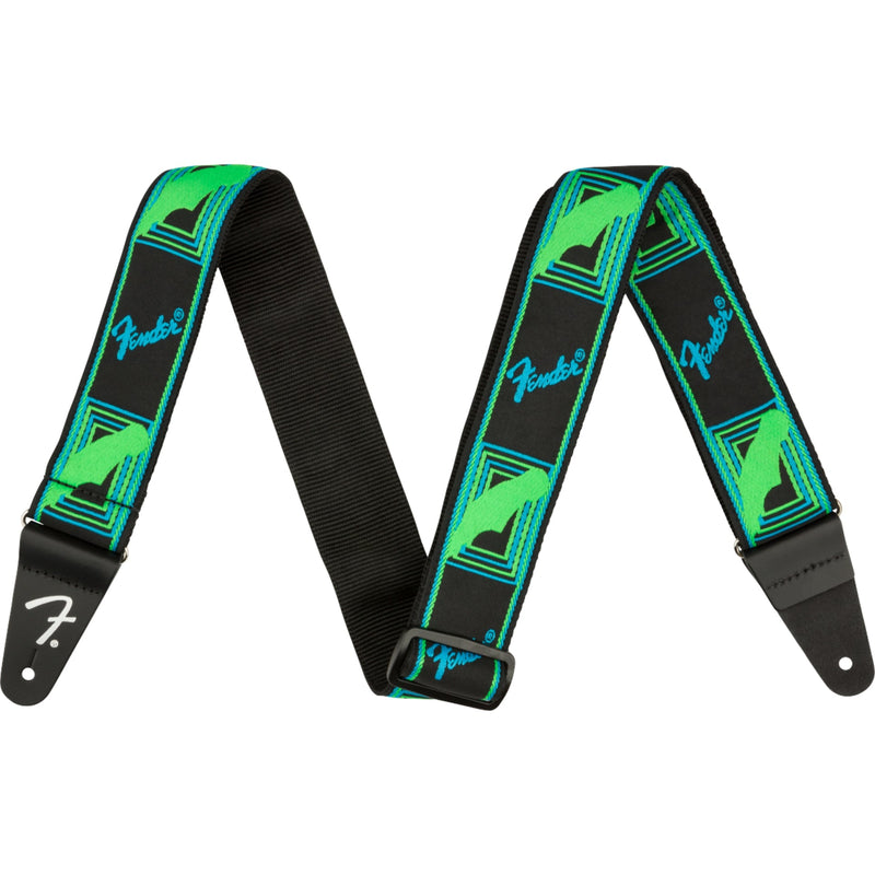 Fender Neon Monogrammed Guitar Strap