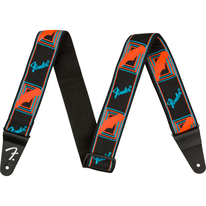 Fender Neon Monogrammed Guitar Strap