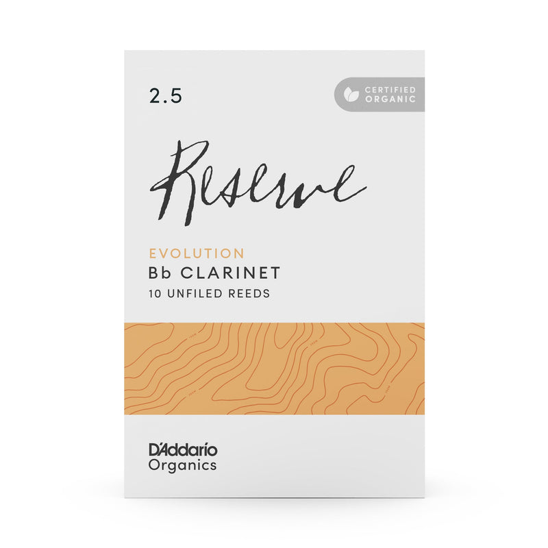 Daddario Organic Reserve Evolution Bb Clarinet 2.5 - ODCE1025