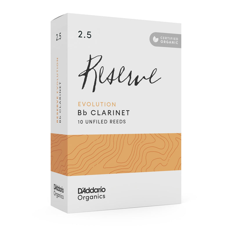 Daddario Organic Reserve Evolution Bb Clarinet 2.5 - ODCE1025