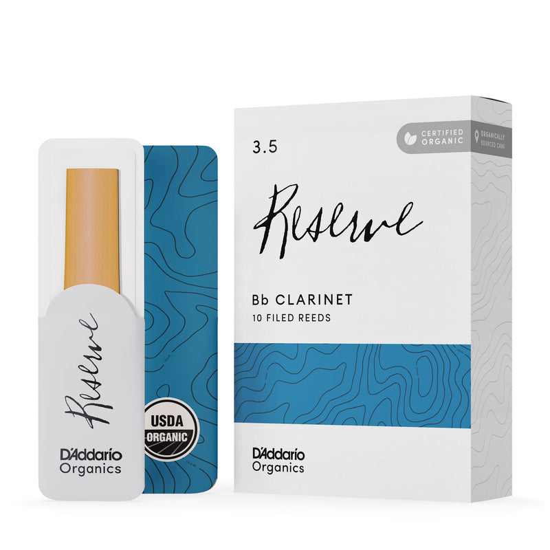 D'Addario ODCR1035 Organic Reserve Bb Clarinet 3.5 (Box of 10)